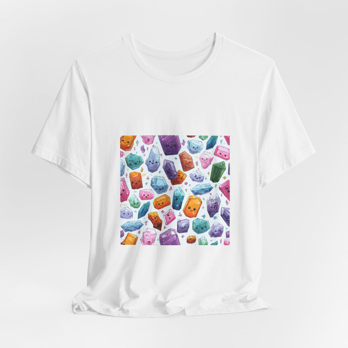 Pastel Crystal Friends T-Shirt | Light Neutrals