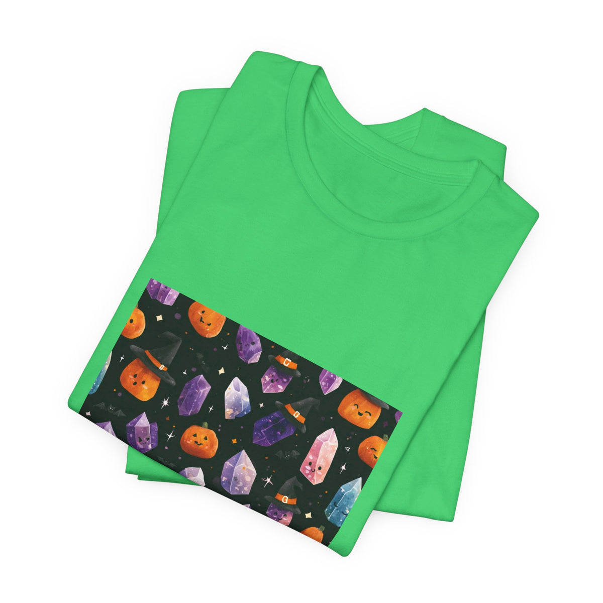 Halloween Crystal Party T-Shirt | Greens