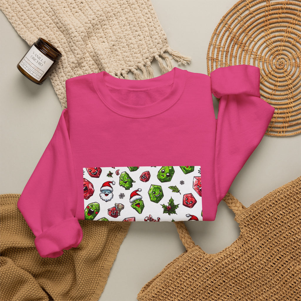 Christmas Crystal Cheer Crewneck | Blues, Purples & Pinks