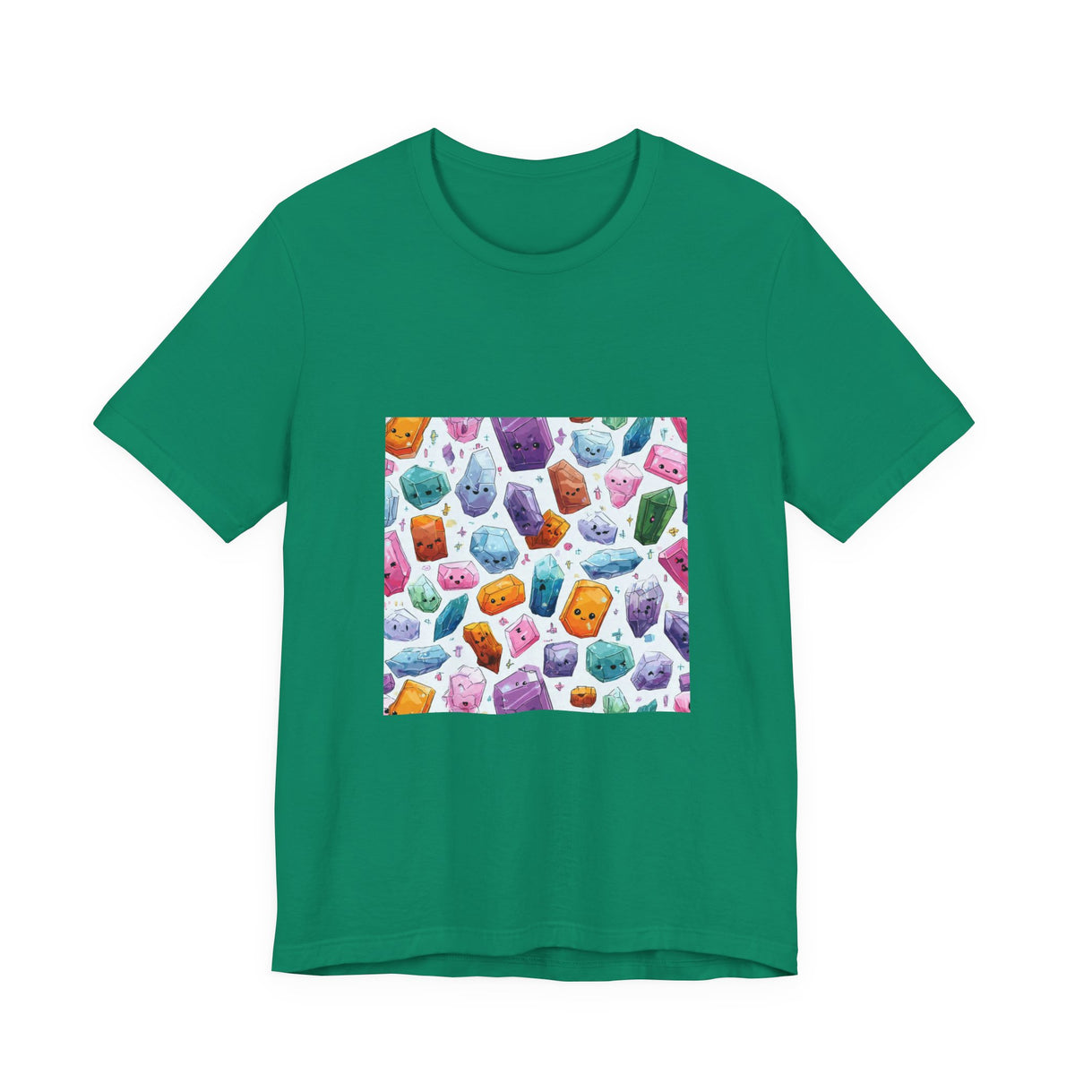 Pastel Crystal Friends T-Shirt | Greens
