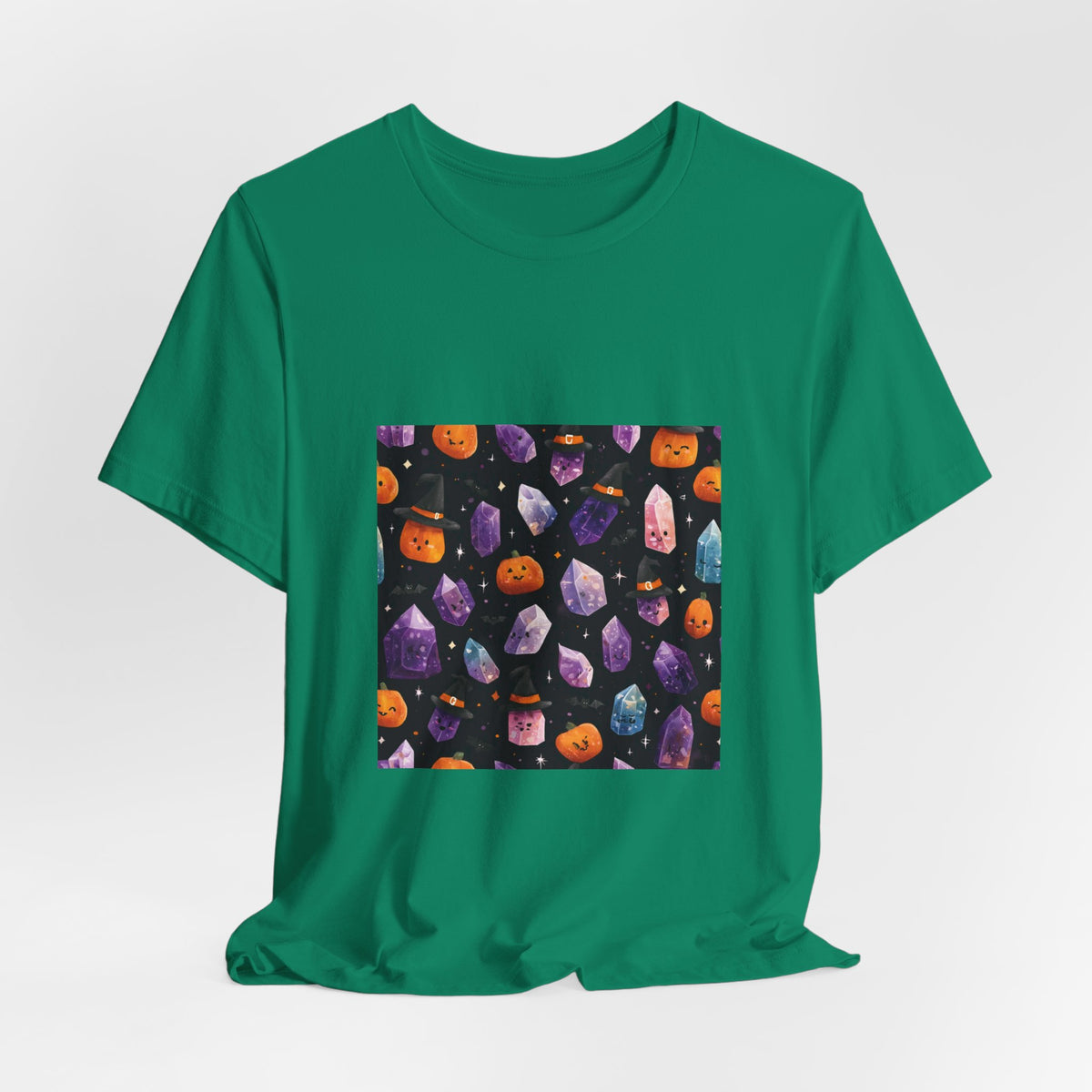 Halloween Crystal Party T-Shirt | Greens