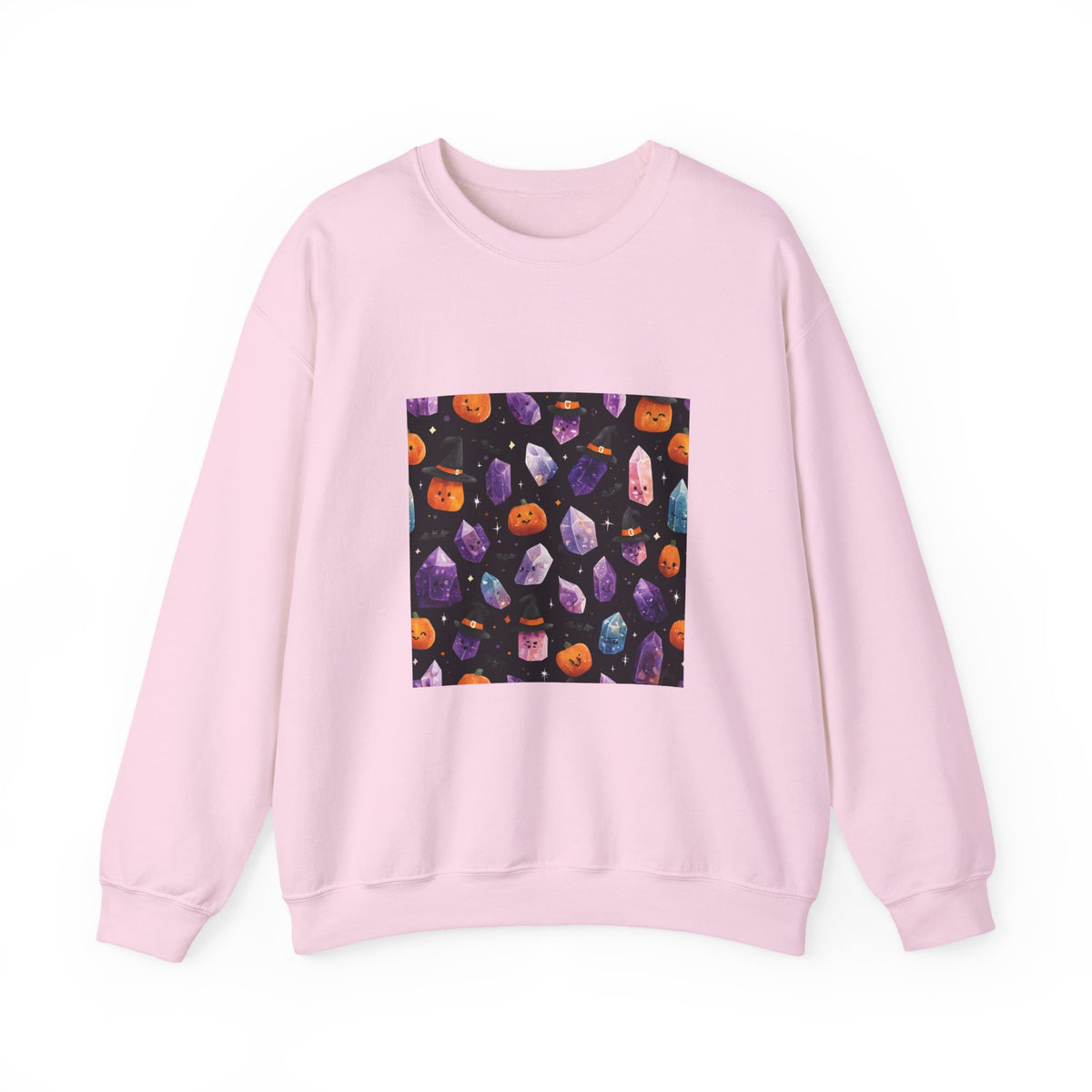 Halloween Crystal Party Crewneck | Blues, Purples & Pinks