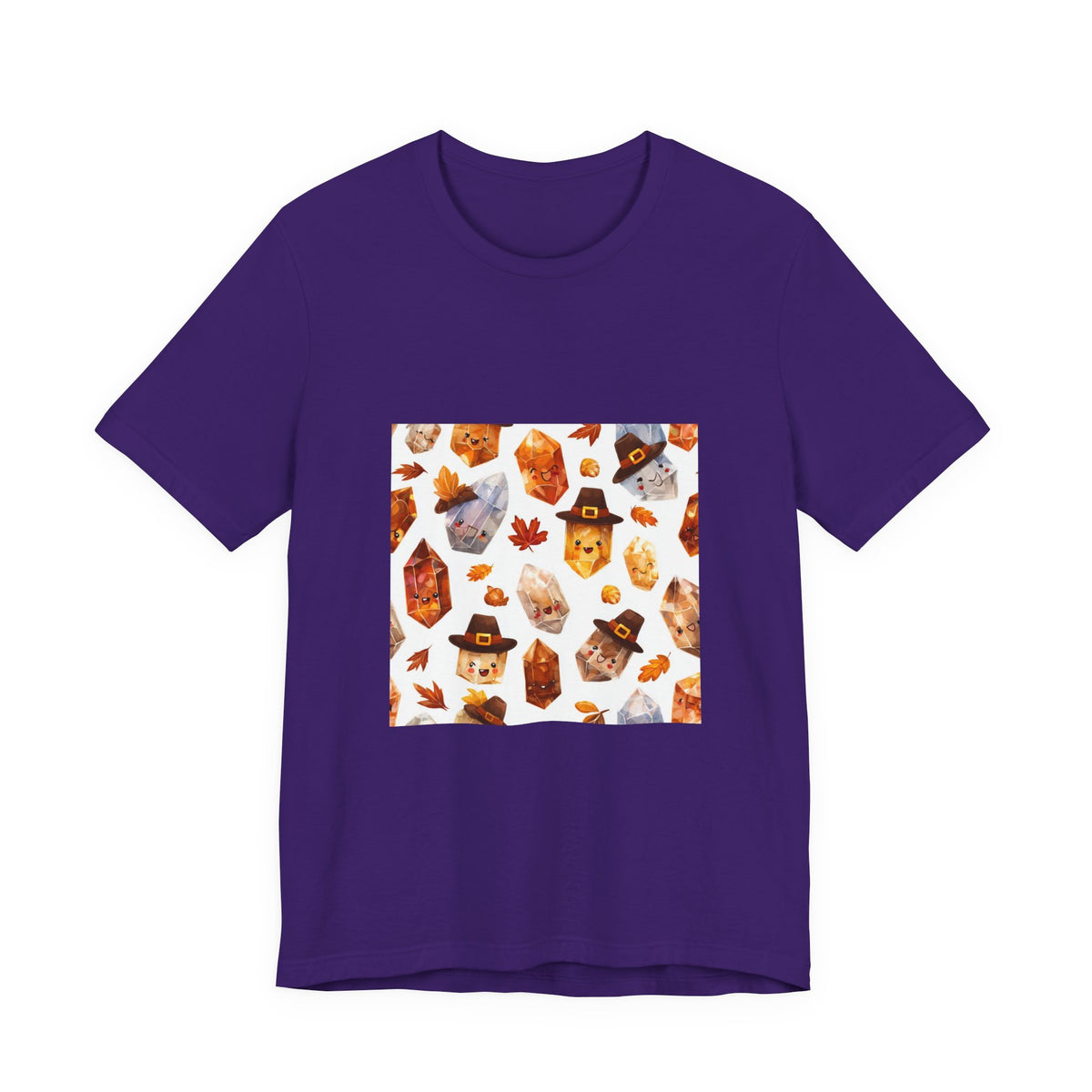 Thanksgiving Crystal Harvest T-Shirt | Royal, Navy & Purple