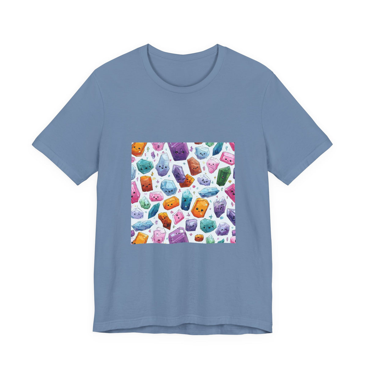 Pastel Crystal Friends T-Shirt | Forest & Ocean