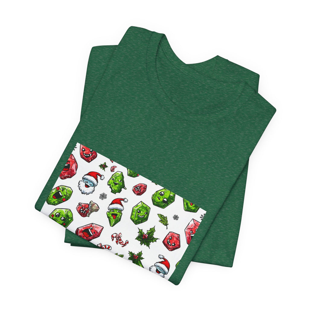 Christmas Crystal Cheer T-Shirt | Greens