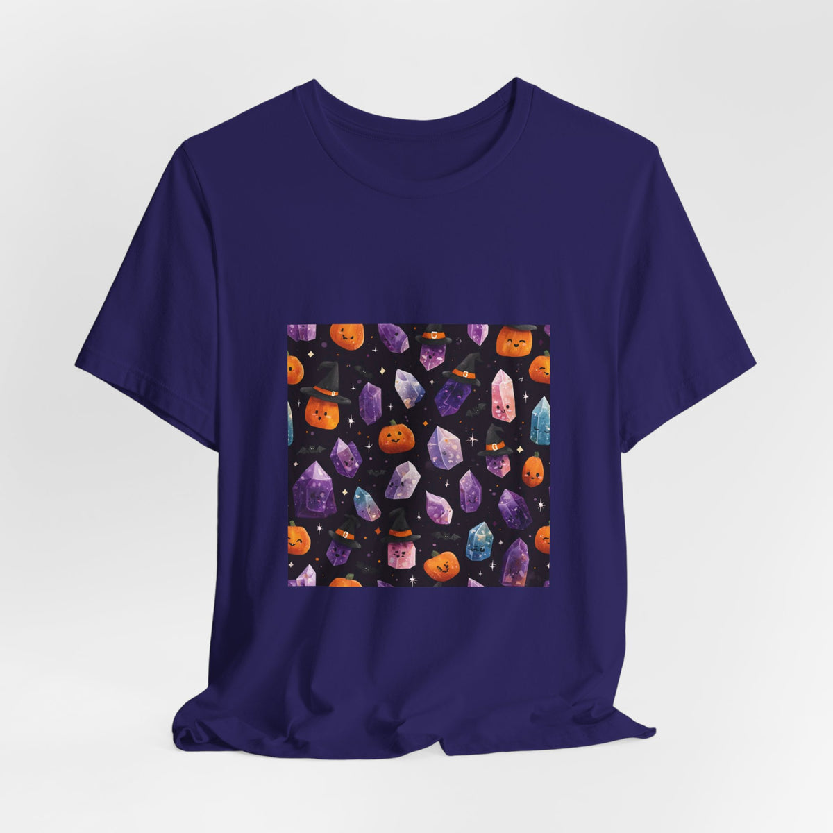 Halloween Crystal Party T-Shirt | Royal, Navy & Purple