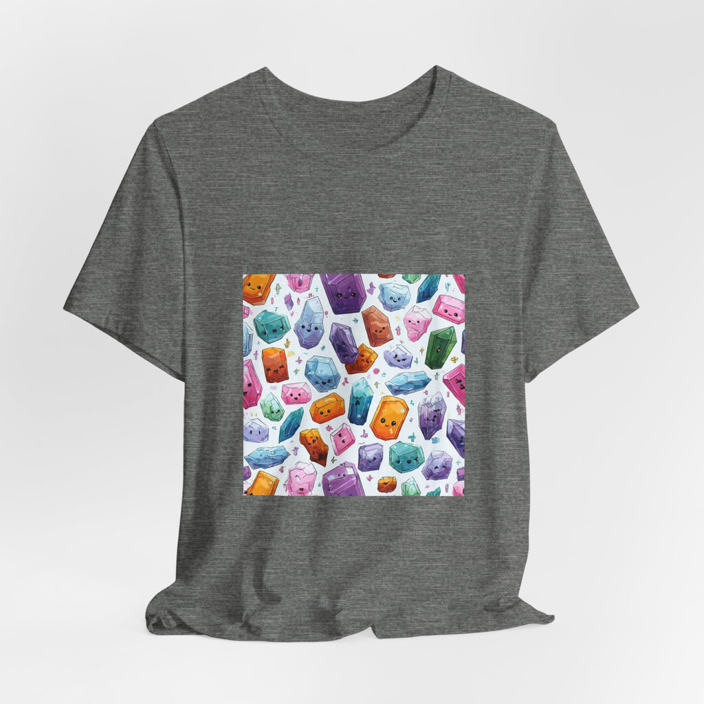 Pastel Crystal Friends T-Shirt | Light Neutrals