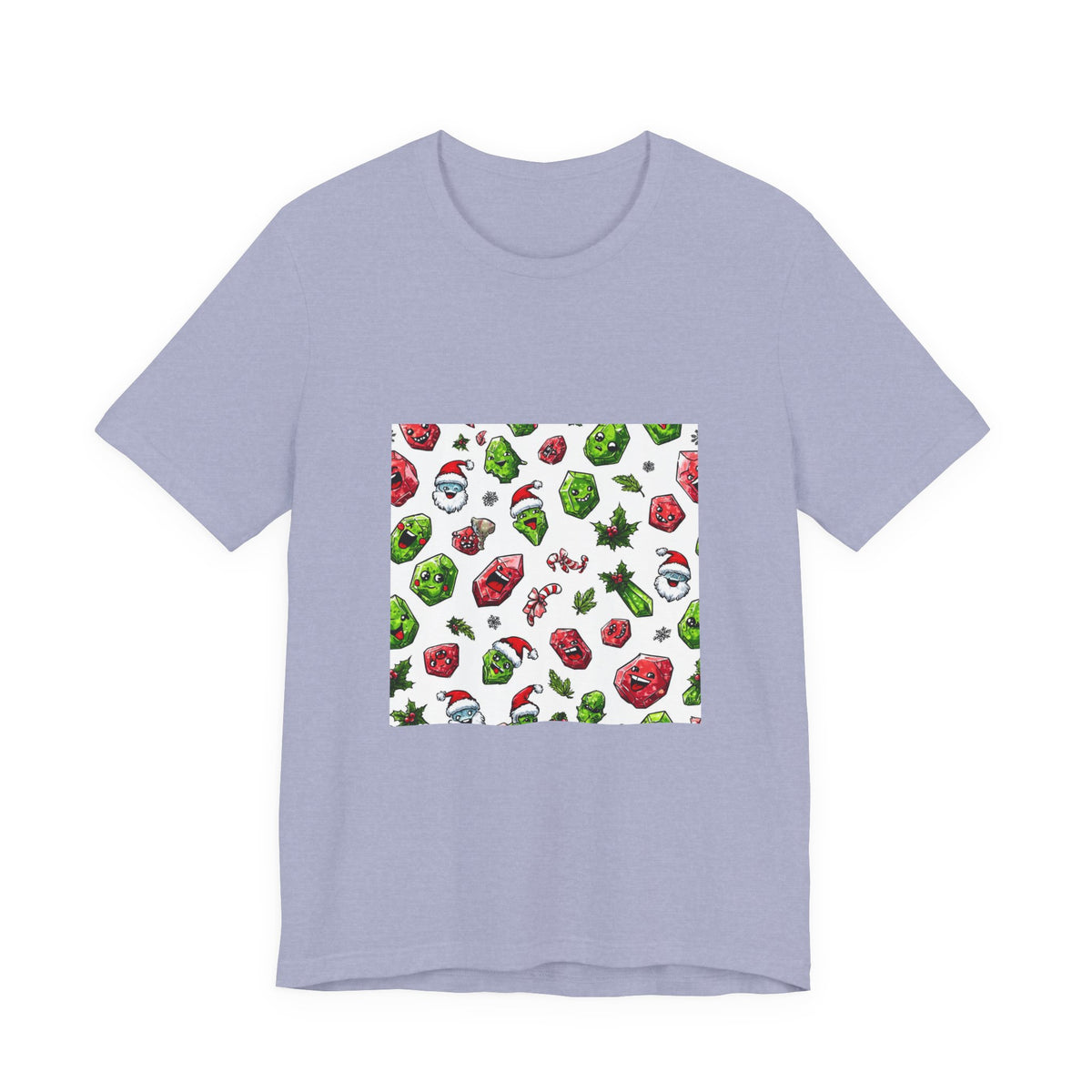 Christmas Crystal Cheer T-Shirt | Soft Blues