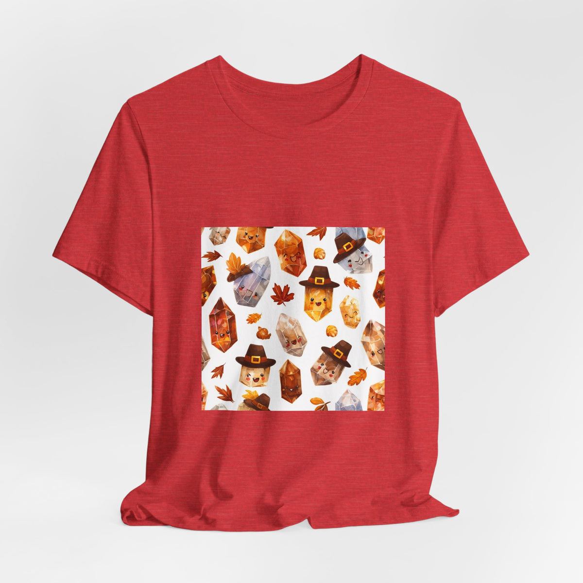 Thanksgiving Crystal Harvest T-Shirt | Dark Neutrals & Reds