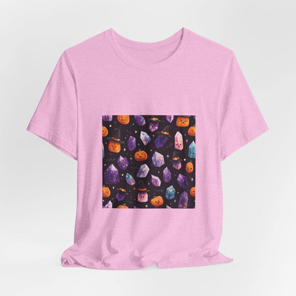 Halloween Crystal Party T-Shirt | Pinks & Orchid