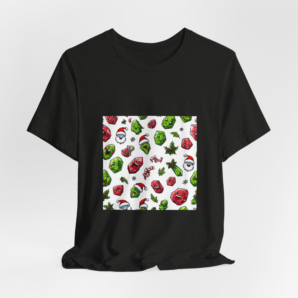 Christmas Crystal Cheer T-Shirt | Dark Neutrals & Reds