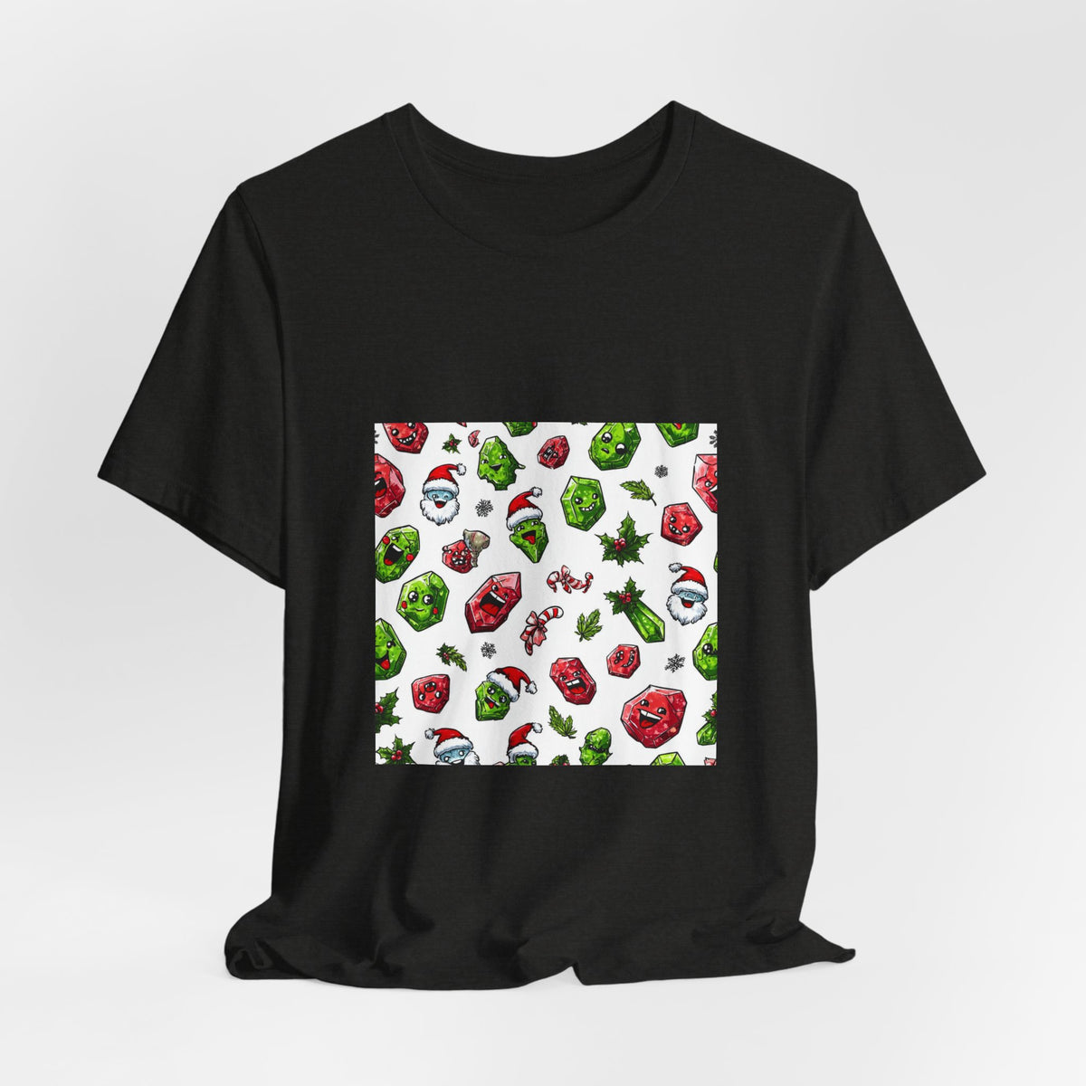 Christmas Crystal Cheer T-Shirt | Dark Neutrals & Reds