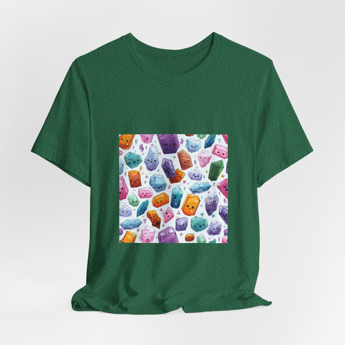 Pastel Crystal Friends T-Shirt | Greens