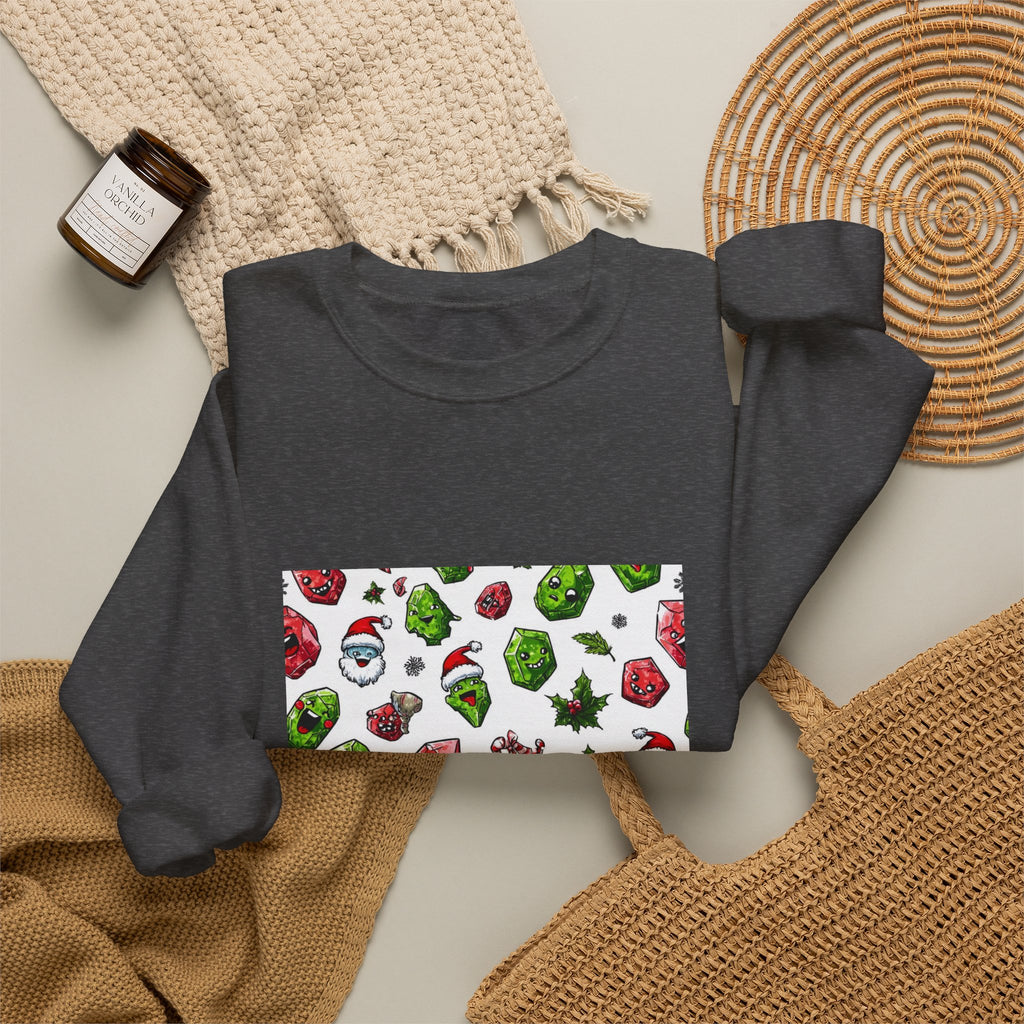 Christmas Crystal Cheer Crewneck | Neutrals & Reds