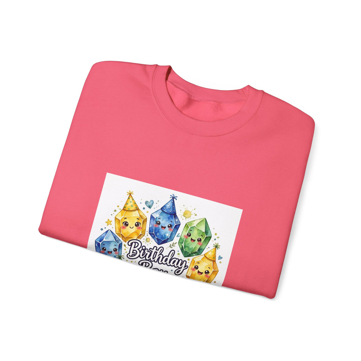 Birthday Boy Crystal Party Crewneck | Blues, Purples & Pinks