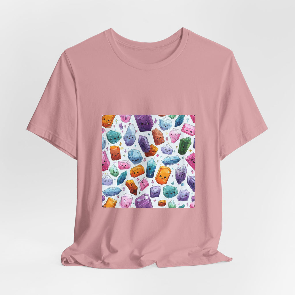 Pastel Crystal Friends T-Shirt | Pinks & Orchid
