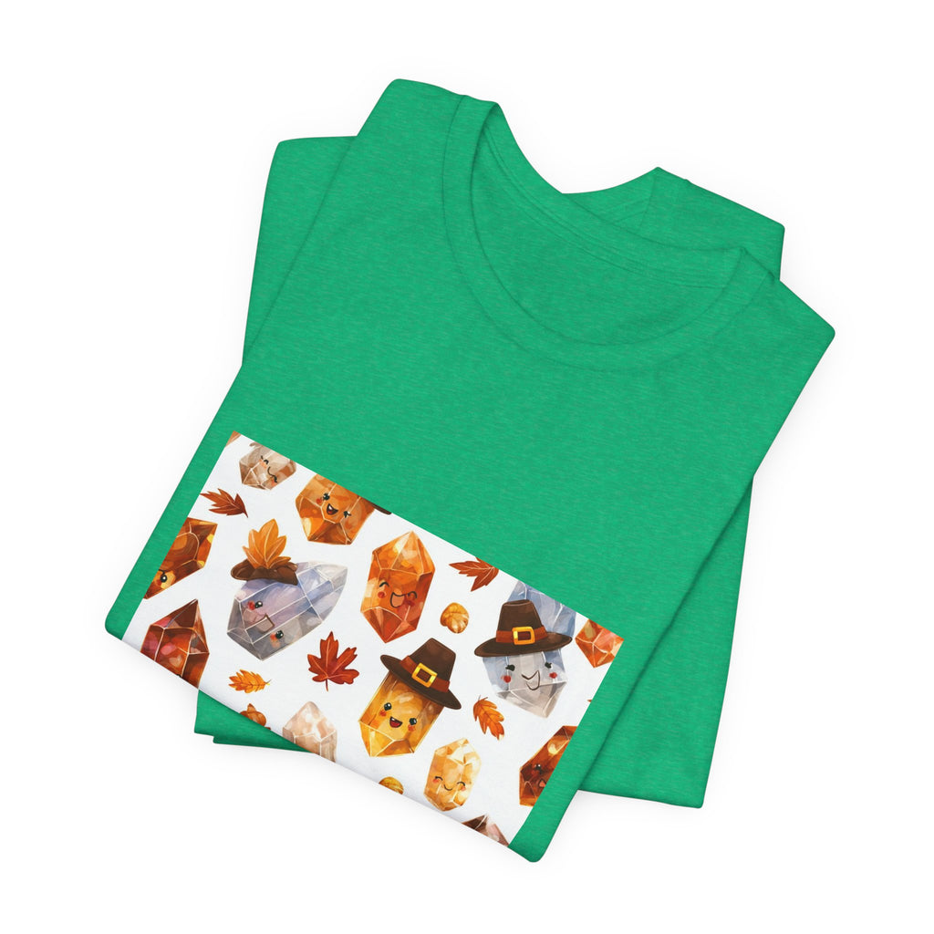 Thanksgiving Crystal Harvest T-Shirt | Greens