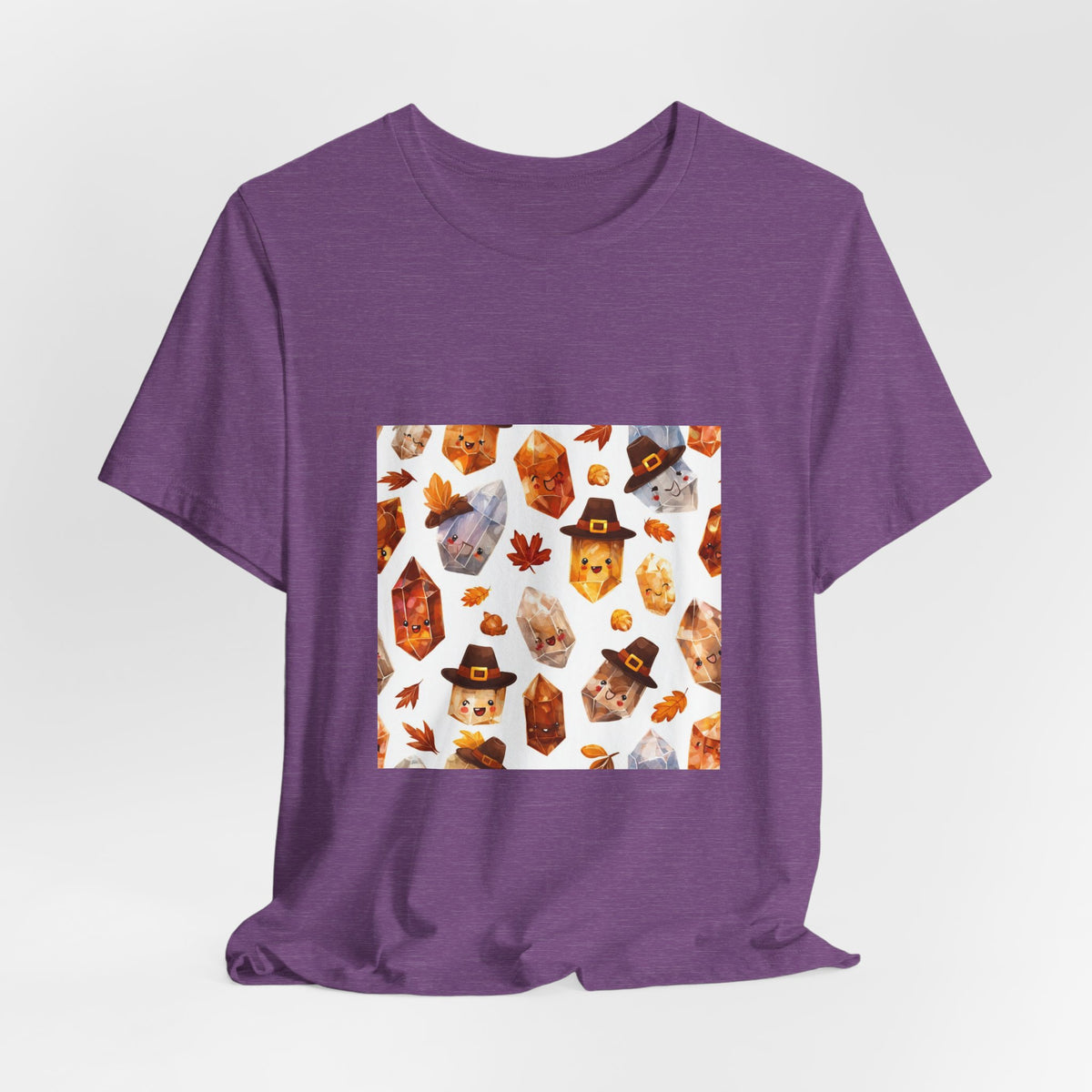 Thanksgiving Crystal Harvest T-Shirt | Royal, Navy & Purple