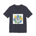 Birthday Boy Crystal Party T-Shirt | Royal, Navy & Purple