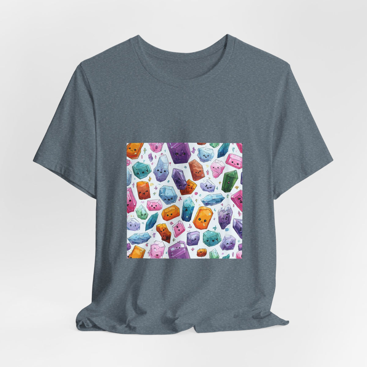 Pastel Crystal Friends T-Shirt | Forest & Ocean