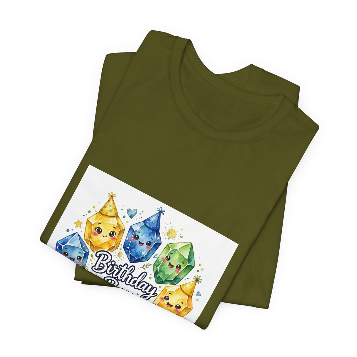 Birthday Boy Crystal Party T-Shirt | Greens