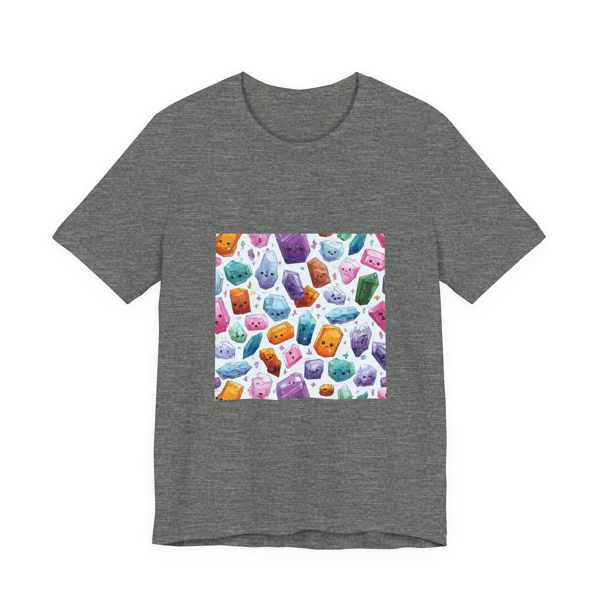 Pastel Crystal Friends T-Shirt | Light Neutrals