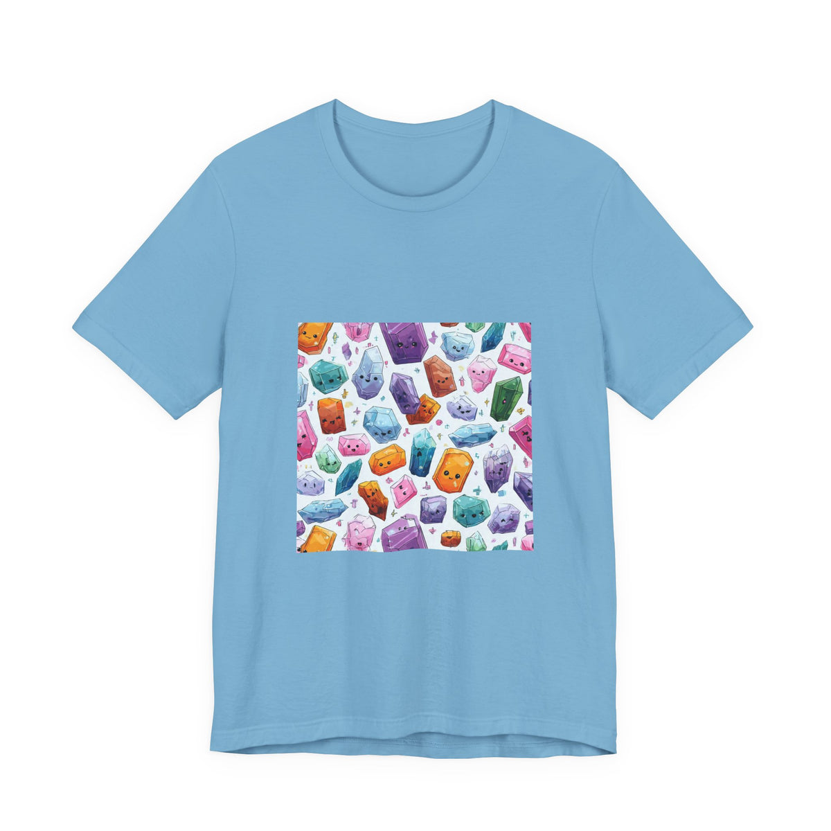 Pastel Crystal Friends T-Shirt | Forest & Ocean