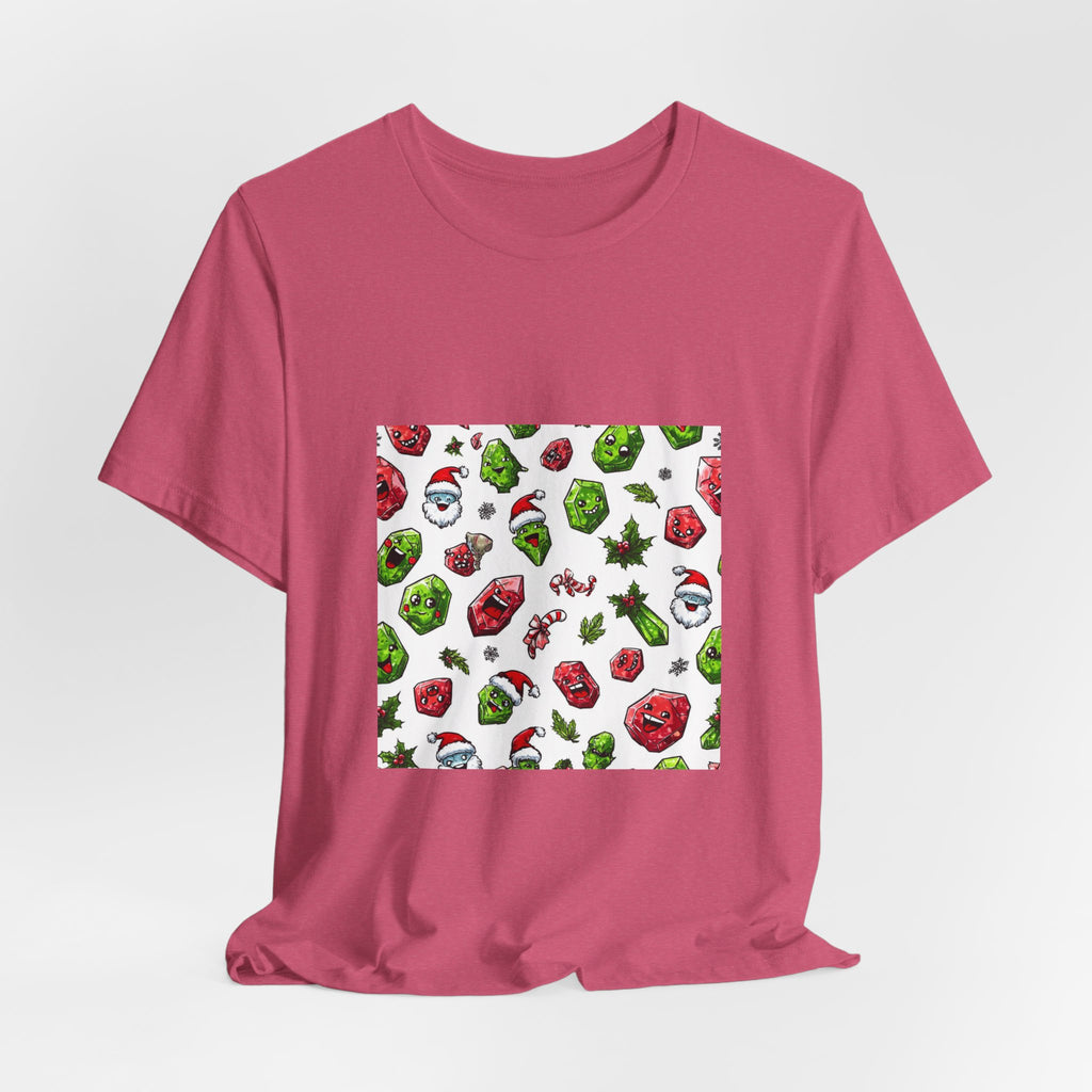 Christmas Crystal Cheer T-Shirt | Dark Neutrals & Reds