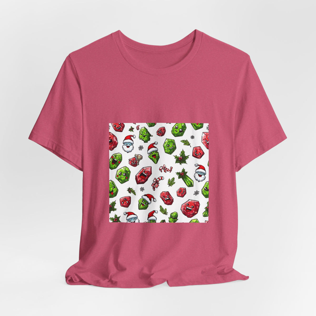 Christmas Crystal Cheer T-Shirt | Dark Neutrals & Reds