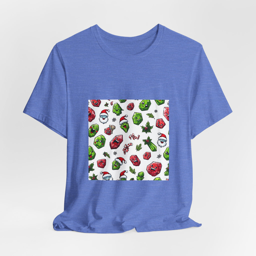 Christmas Crystal Cheer T-Shirt | Royal, Navy & Purple