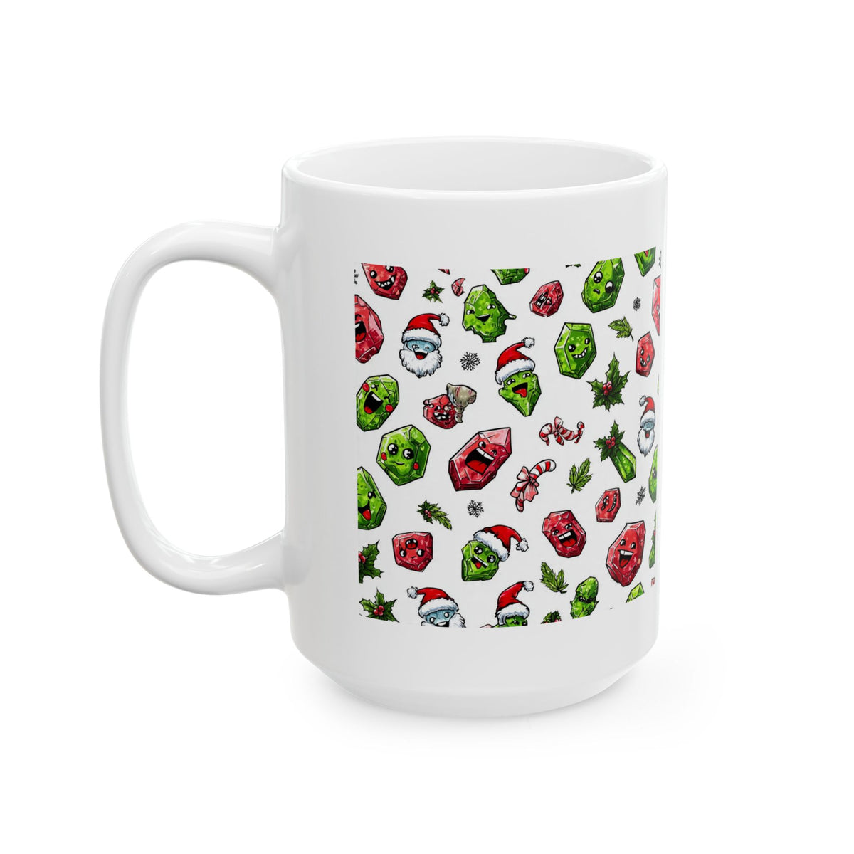 Christmas Crystal Cheer White Mug