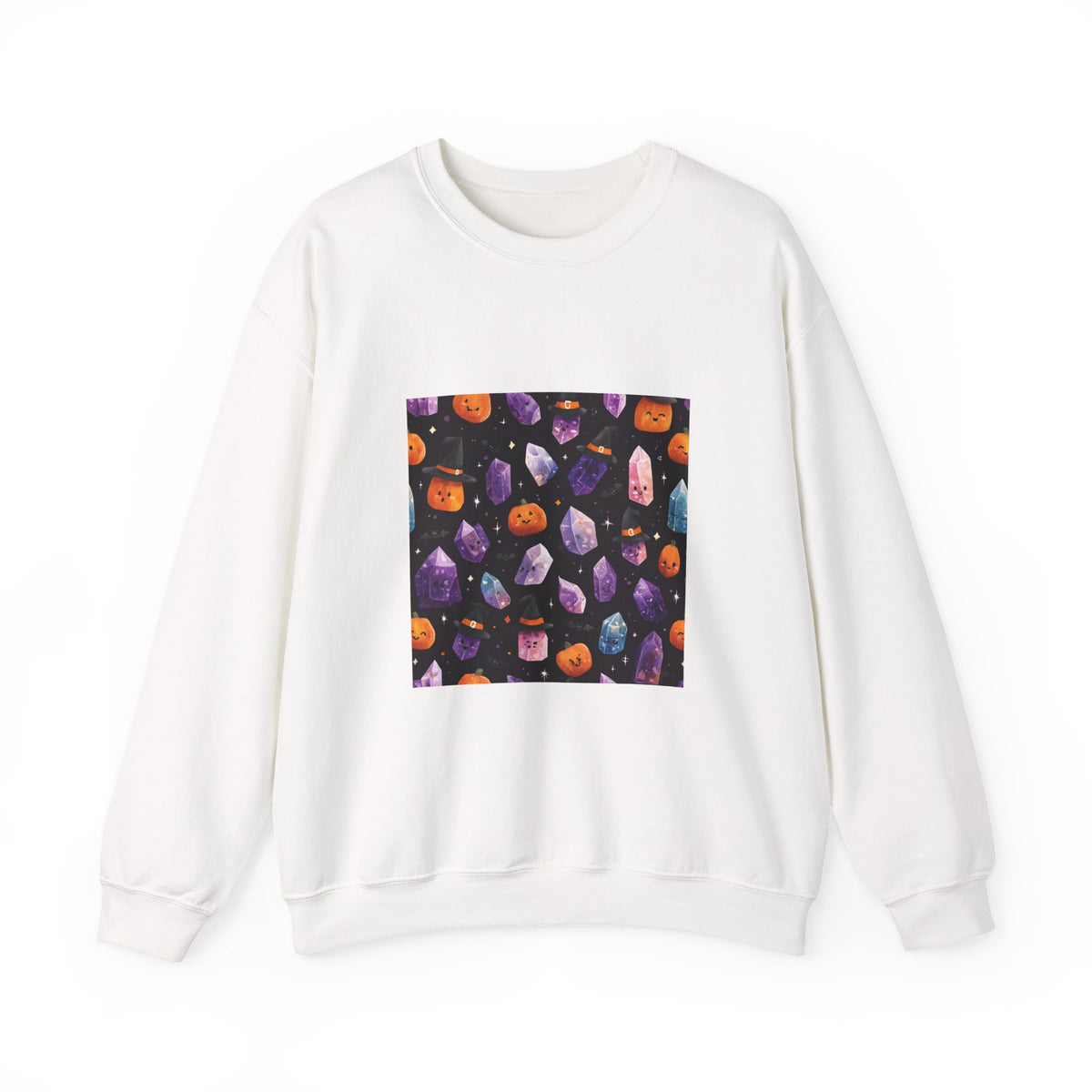 Halloween Crystal Party Crewneck | Neutrals & Reds