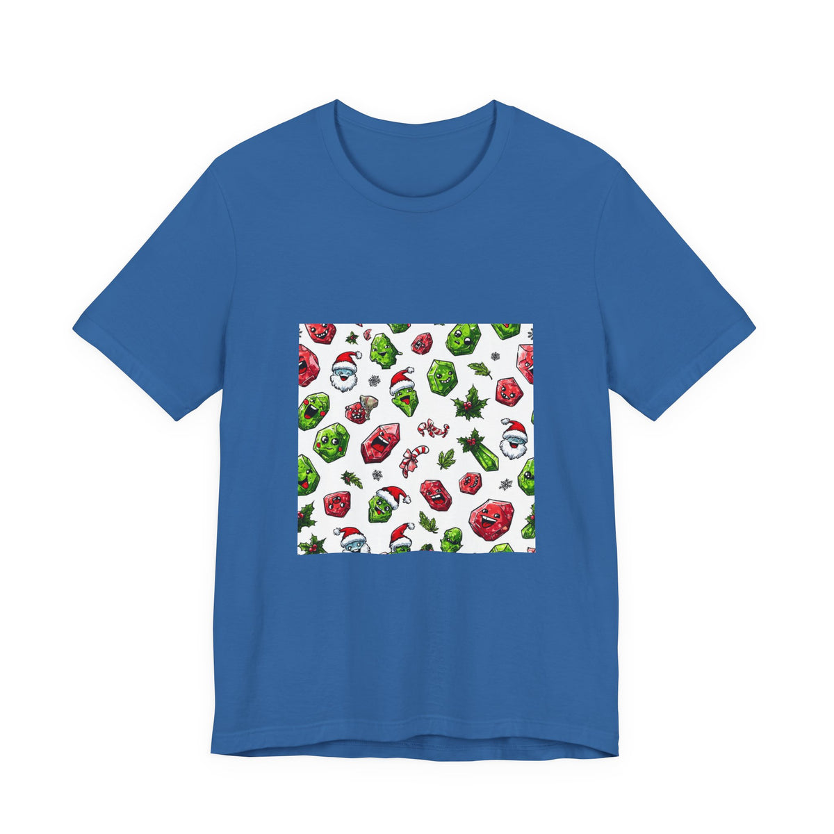Christmas Crystal Cheer T-Shirt | Soft Blues