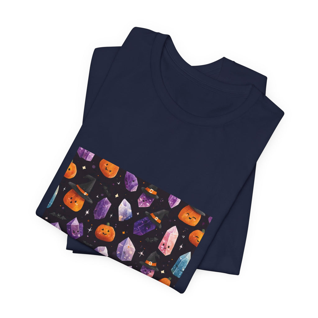 Halloween Crystal Party T-Shirt | Royal, Navy & Purple