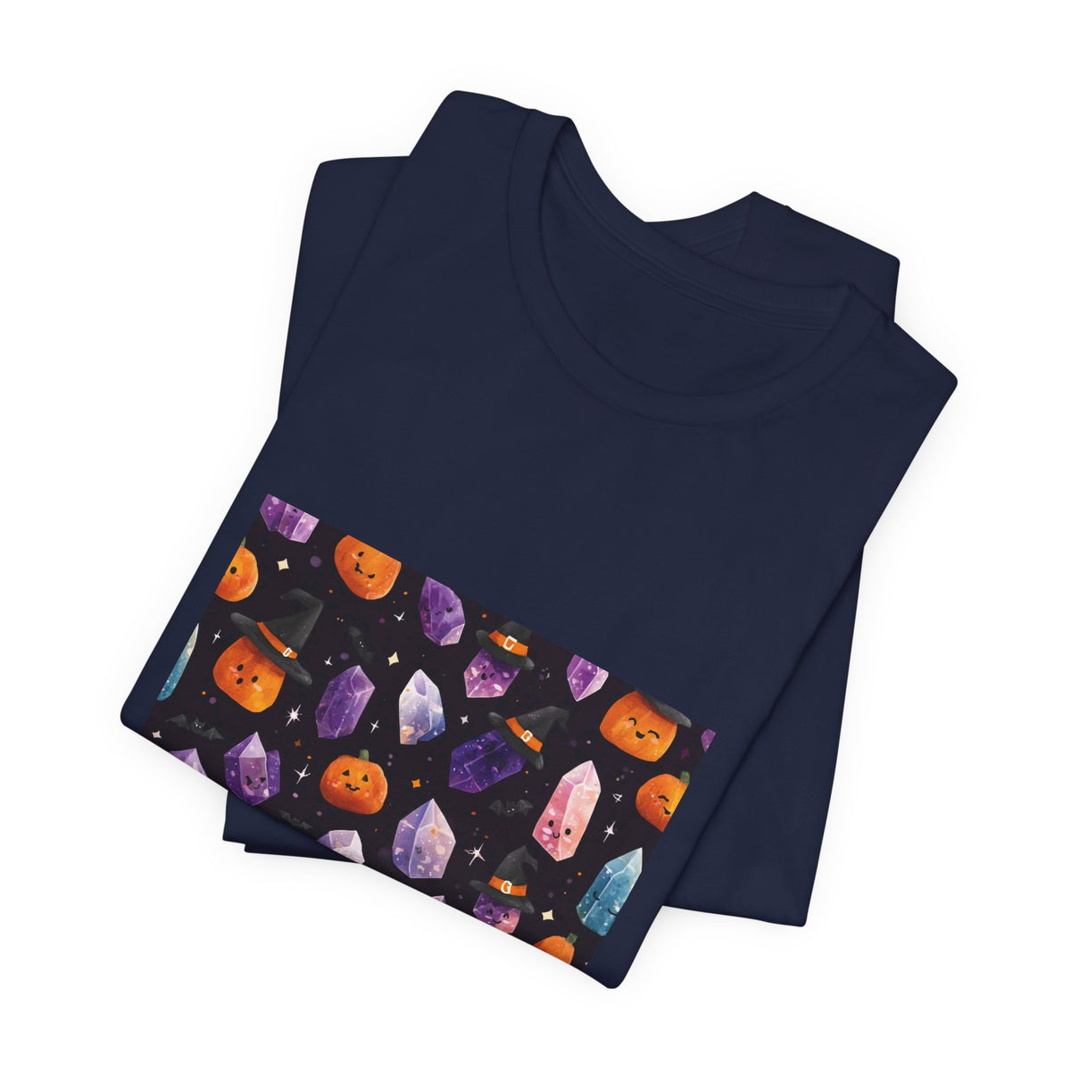 Halloween Crystal Party T-Shirt | Royal, Navy & Purple