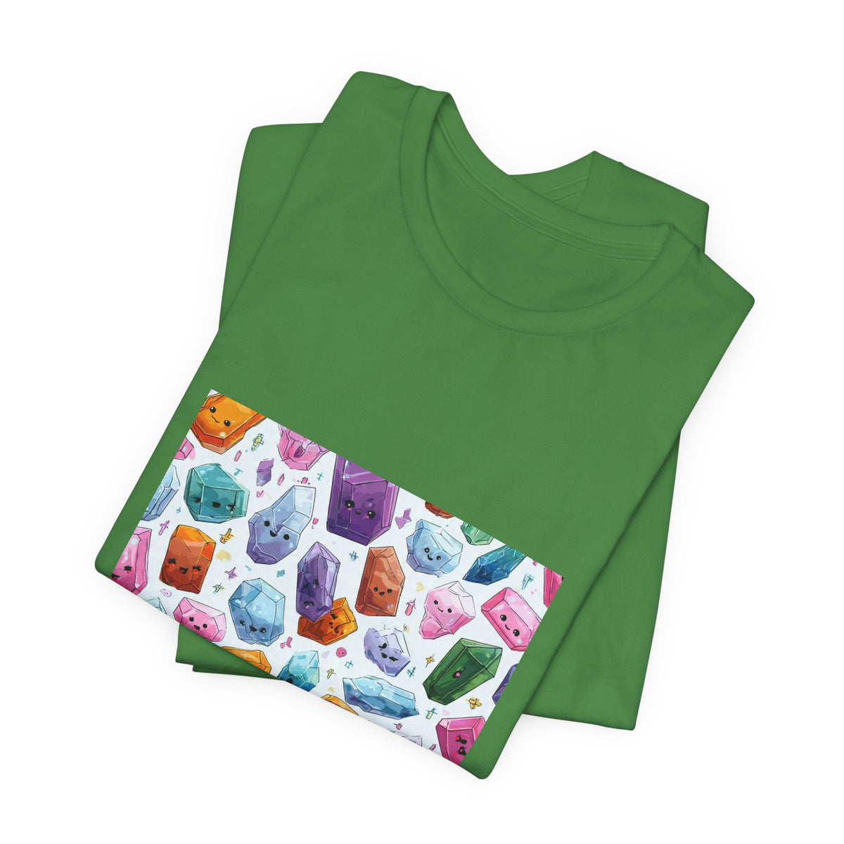 Pastel Crystal Friends T-Shirt | Greens