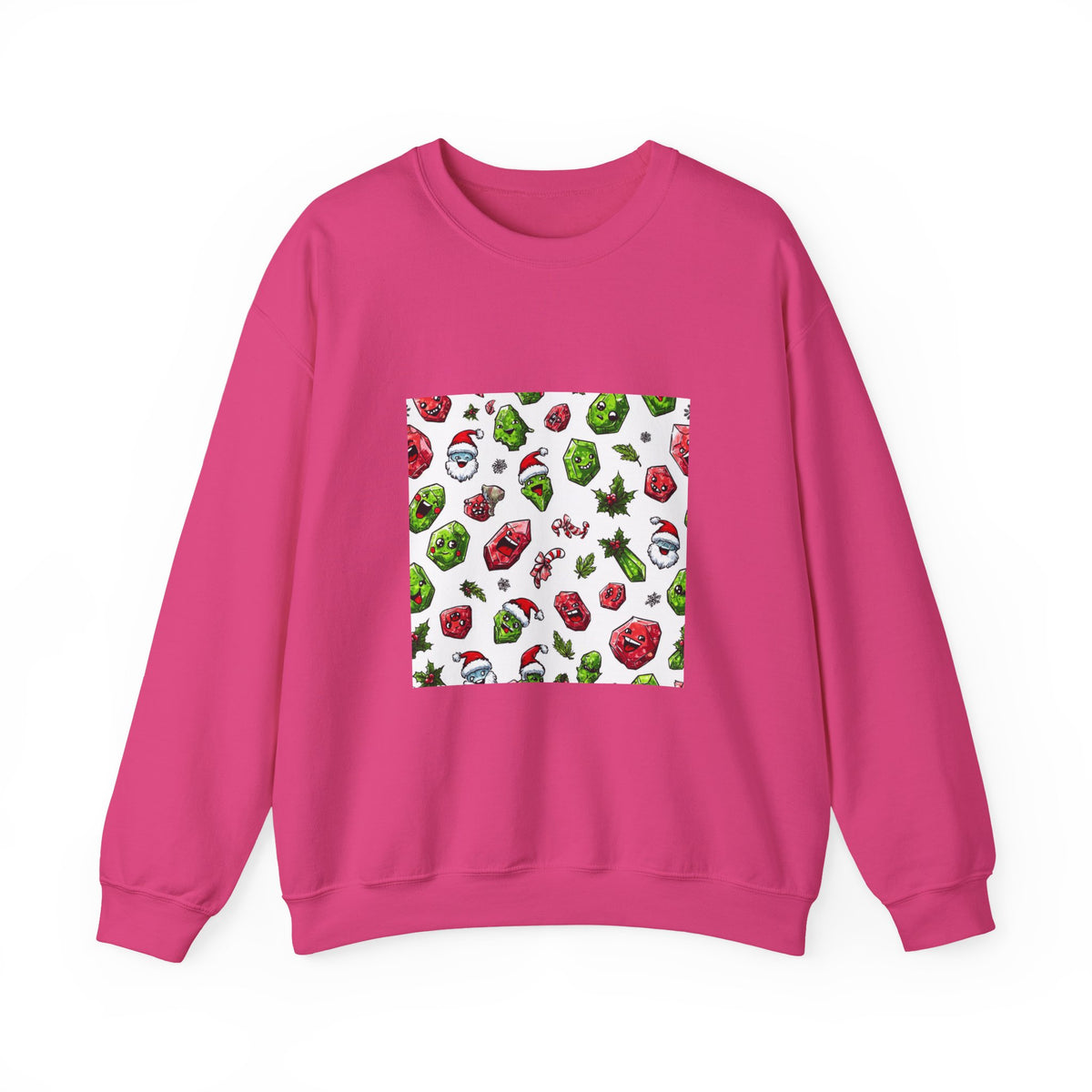 Christmas Crystal Cheer Crewneck | Blues, Purples & Pinks