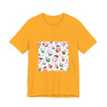 Pastel Christmas Crystal Friends T-Shirt | Golds, Mints & Teal