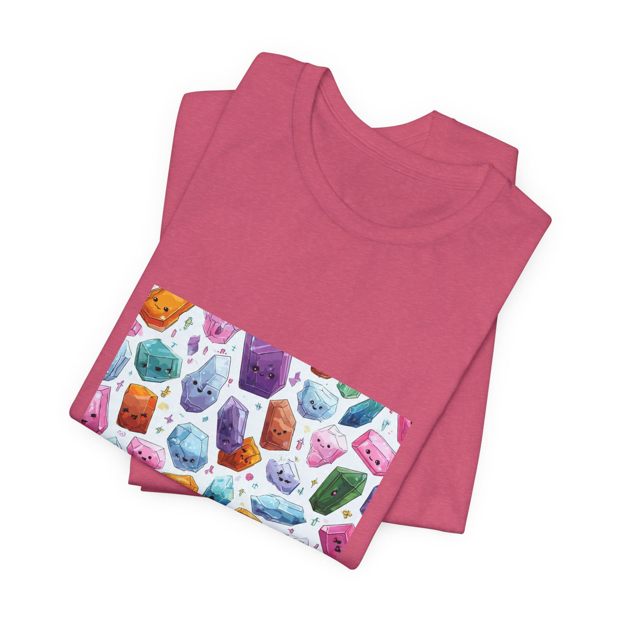 Pastel Crystal Friends T-Shirt | Dark Neutrals & Reds