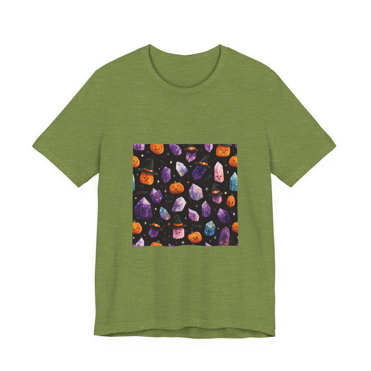 Halloween Crystal Party T-Shirt | Greens