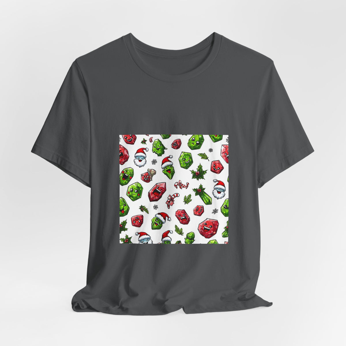 Christmas Crystal Cheer T-Shirt | Dark Neutrals & Reds