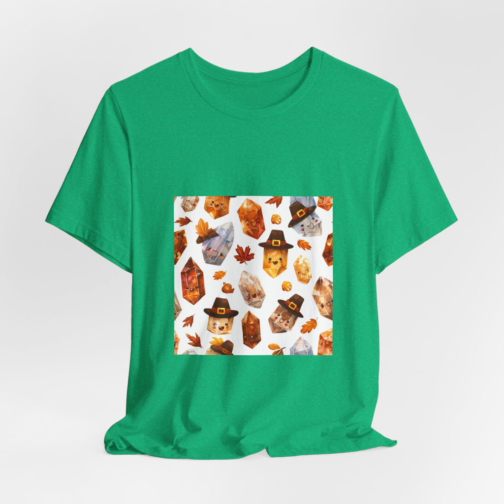 Thanksgiving Crystal Harvest T-Shirt | Greens