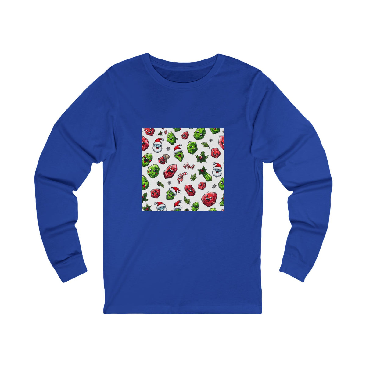 Christmas Crystal Cheer Long Sleeve T-Shirt