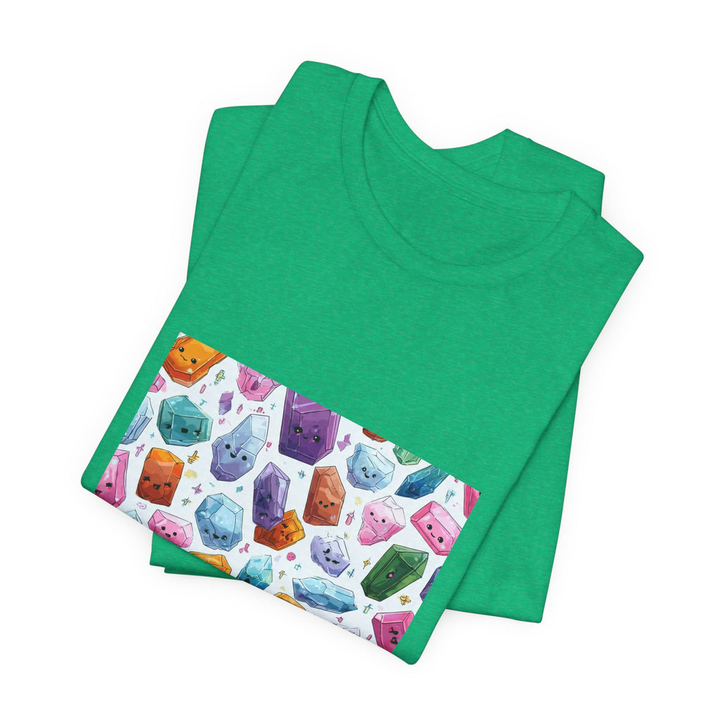 Pastel Crystal Friends T-Shirt | Greens