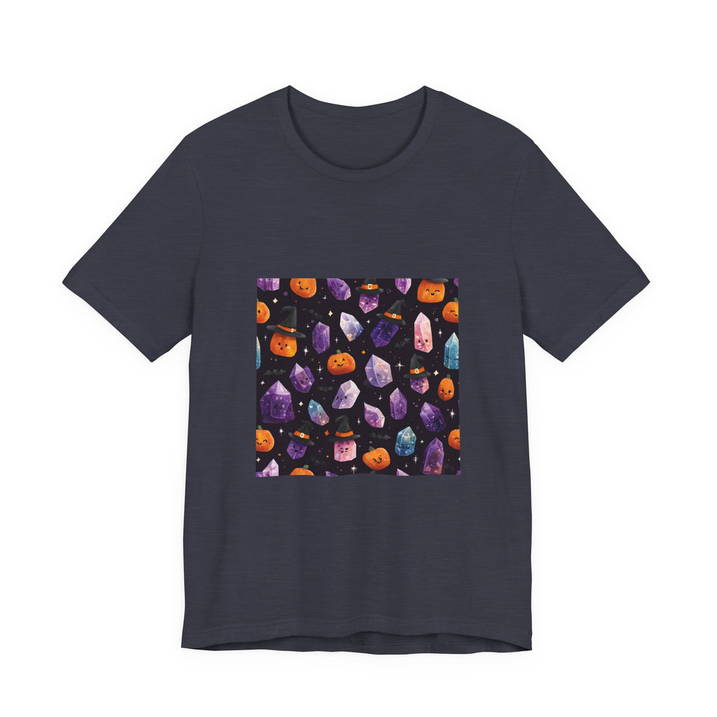 Halloween Crystal Party T-Shirt | Royal, Navy & Purple