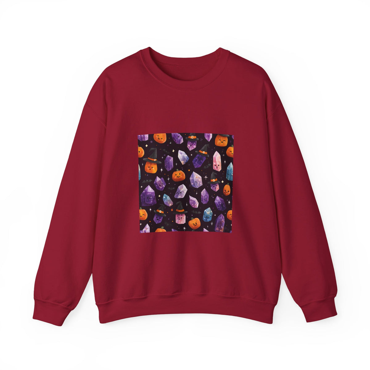 Halloween Crystal Party Crewneck | Earth Tones & Brights