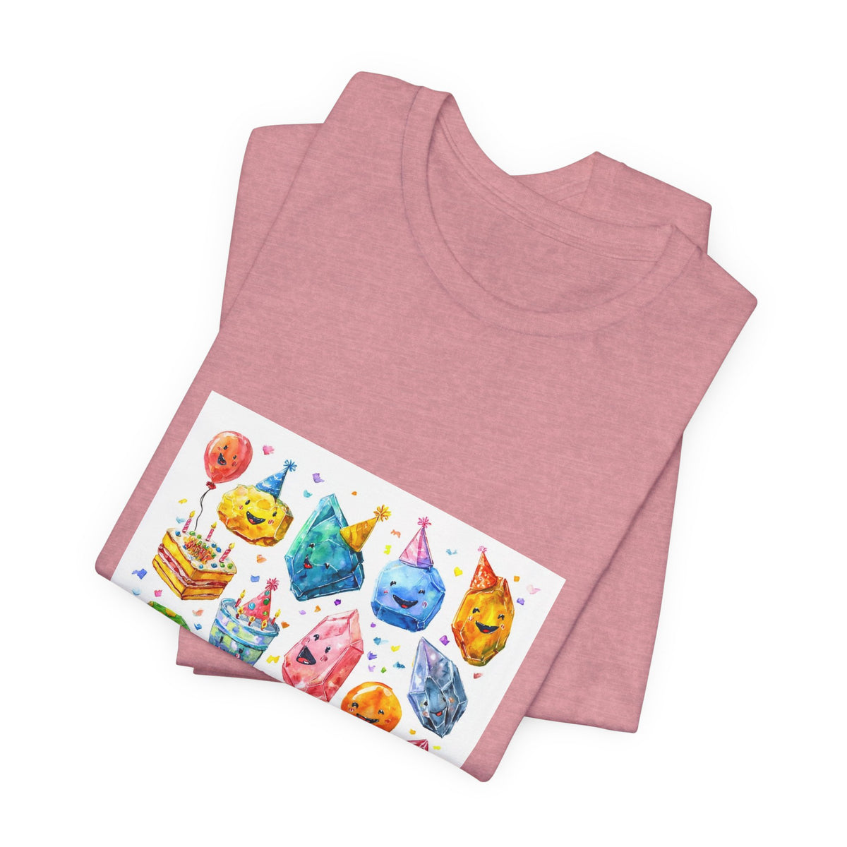 Copy of Earth Has Excellent Taste — Peach Moonstone Tee | Pinks & Orchid