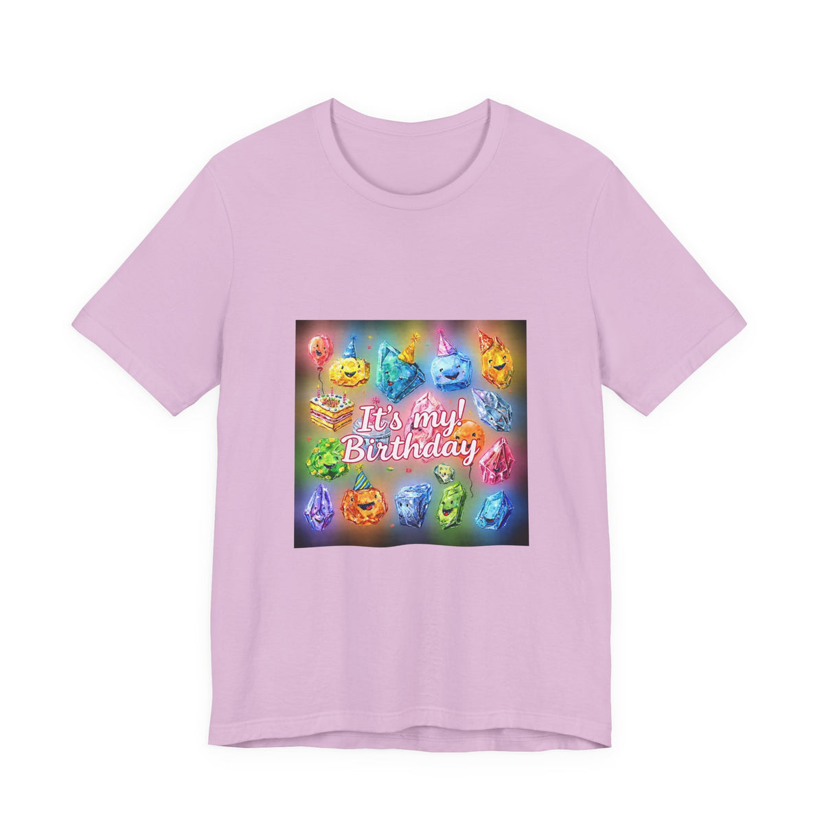 It's My Birthday Crystal Party T-Shirt | Royal, Navy & Purple